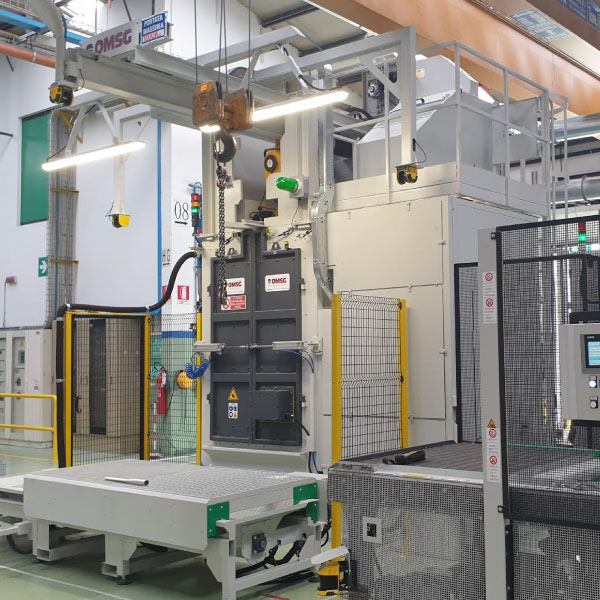 Granalladora de gancho CAPRI